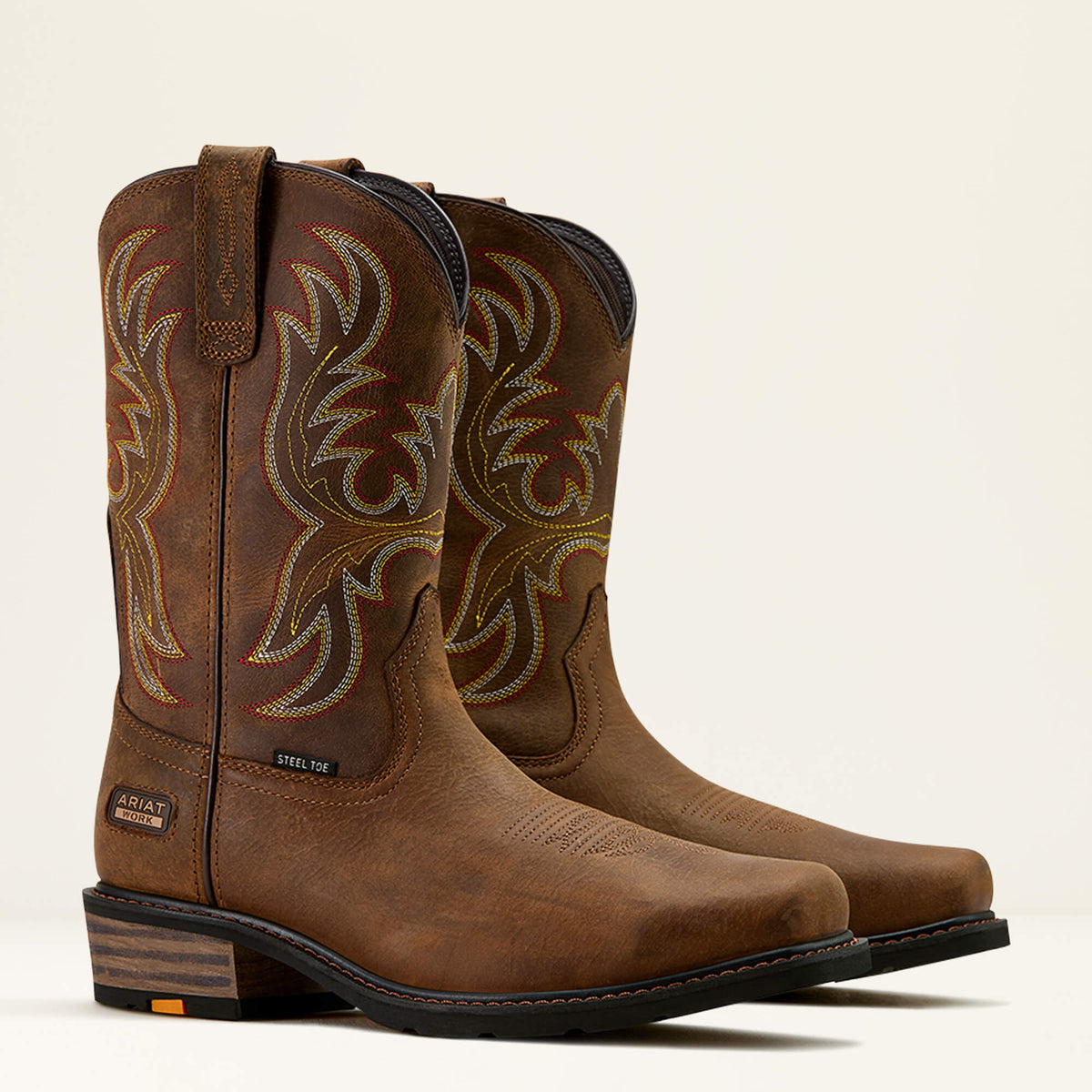 Ironside Square Toe Steel Toe Work Boot Men | Ariat discount