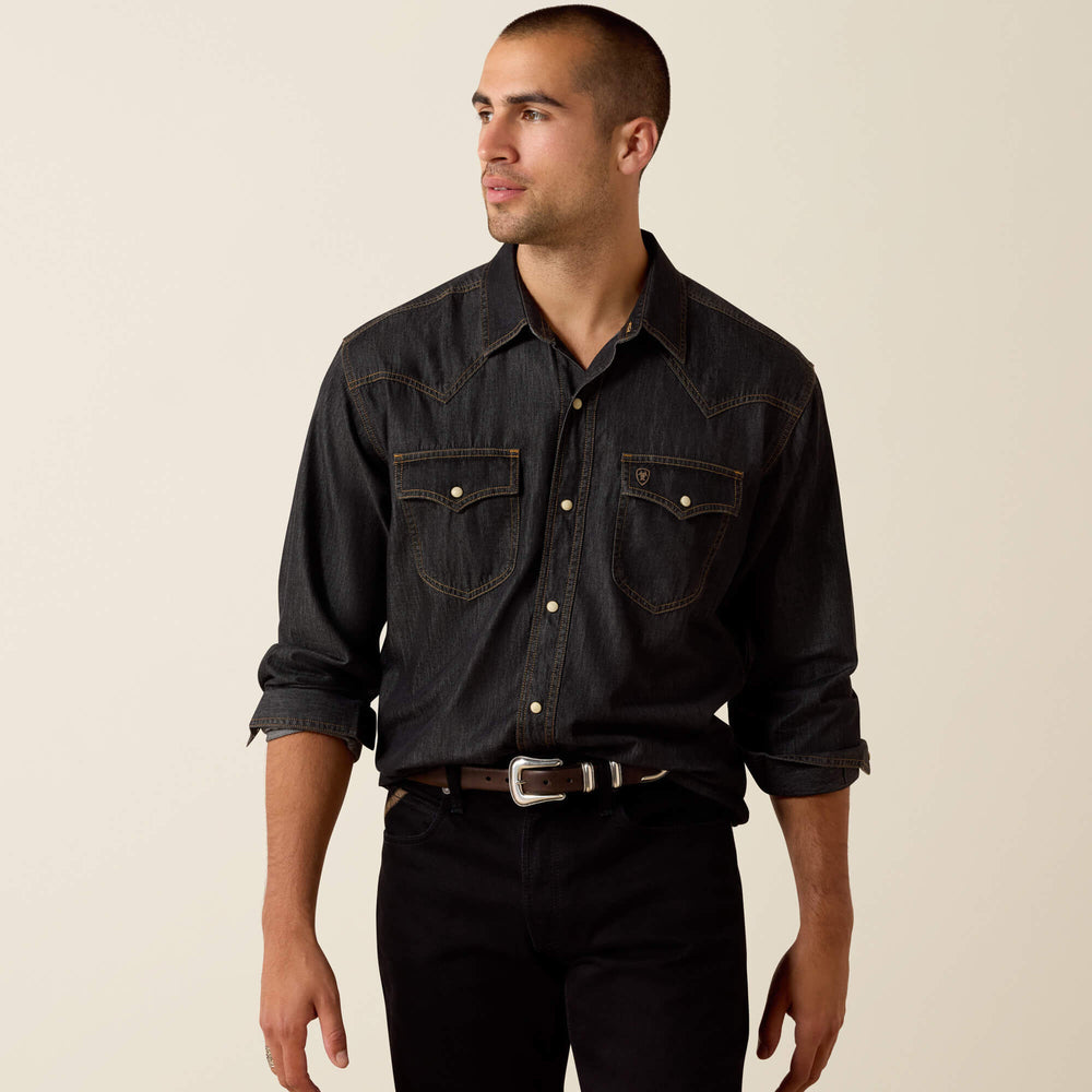 Retro Halford Fitted Snap Shirt Men | Ariat outlet