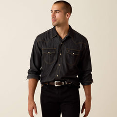 Retro Halford Fitted Snap Shirt Men | Ariat outlet