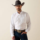Wrinkle Free Solid Classic Fit Shirt Men | Ariat for sale