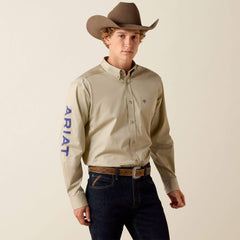 Team Logo Lightweight Twill Classic Fit Shirt Men | Ariat discount