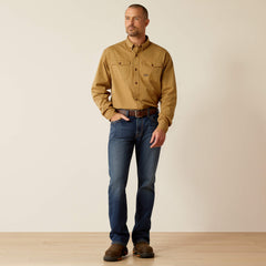 Rebar Washed Twill Work Shirt Men | Ariat on sale