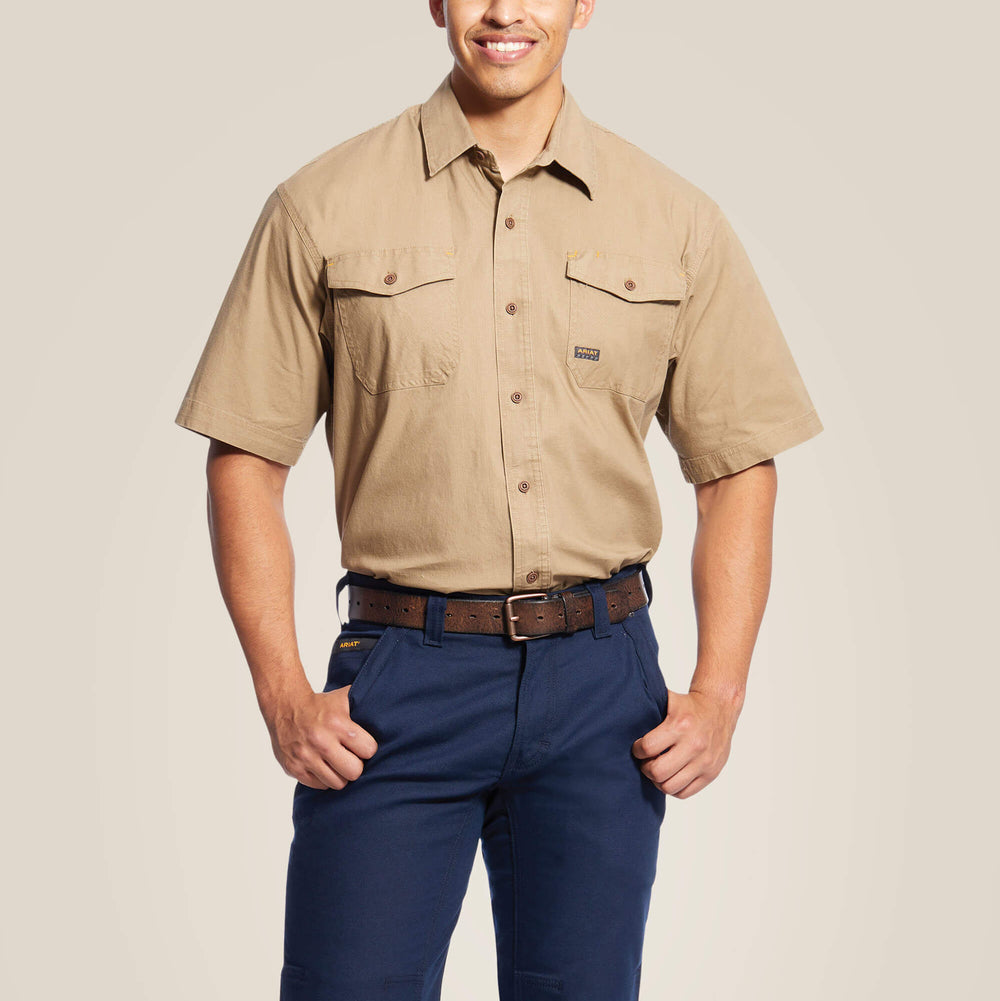Rebar Made Tough DuraStretch Work Shirt Men | Ariat online