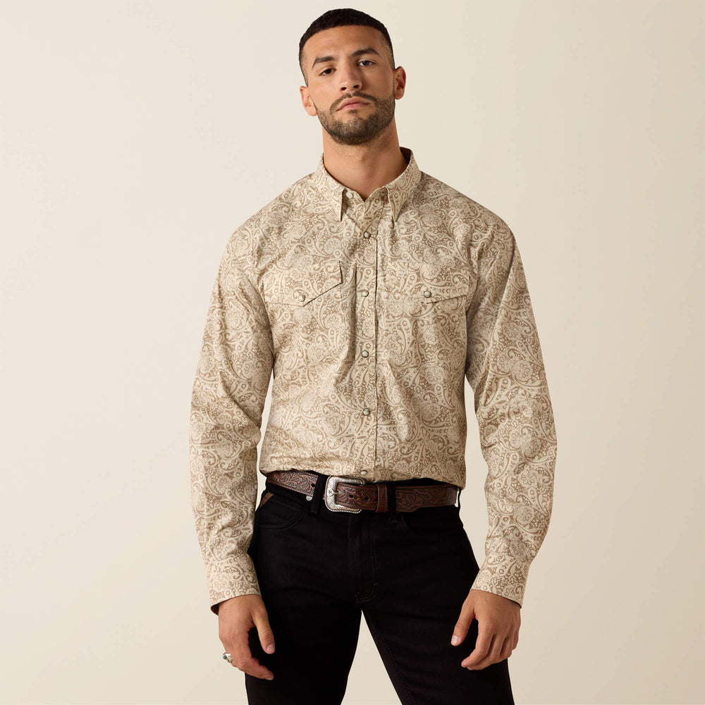 Trevon Classic Fit Snap Shirt Men | Ariat for sale