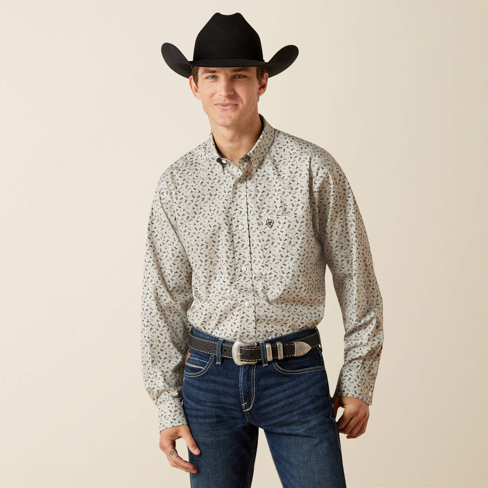 Wrinkle Free Charles Classic Fit Shirt Men | Ariat discount