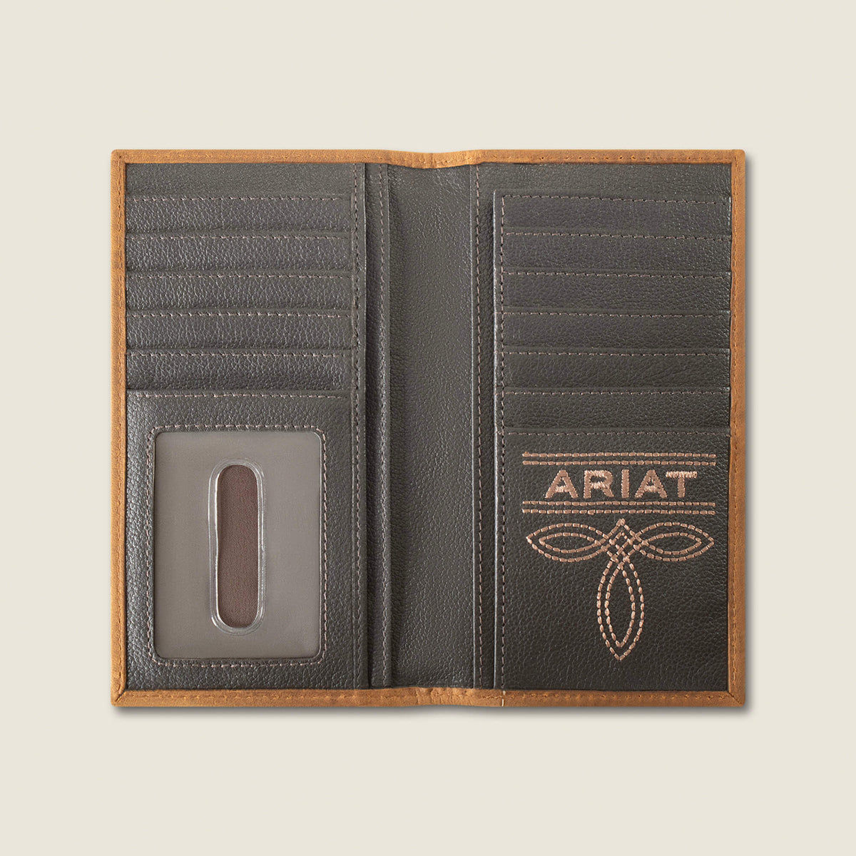 Patchwork Embroidered Logo Rodeo Wallet Men | Ariat sale
