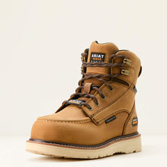 Rebar Wedge Moc Toe Waterproof Composite Toe Work Boot Women | Ariat on sale