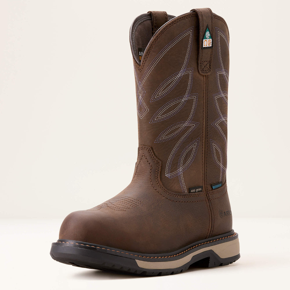 Riveter CSA Glacier Grip Waterproof 400g Composite Toe Work Boot Women | Ariat sale