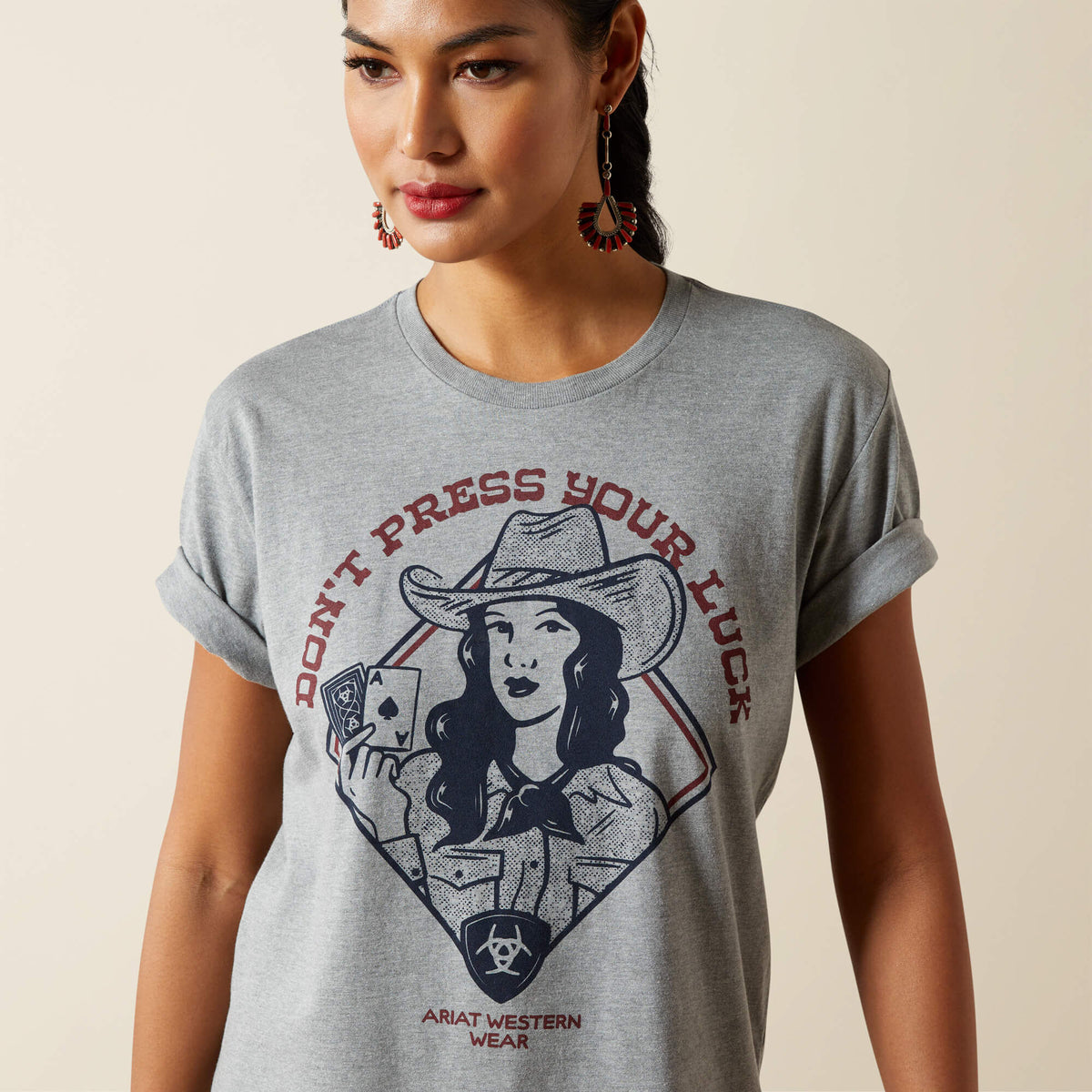 Ariat Don't Press Your Luck T-Shirt Women | Ariat discount