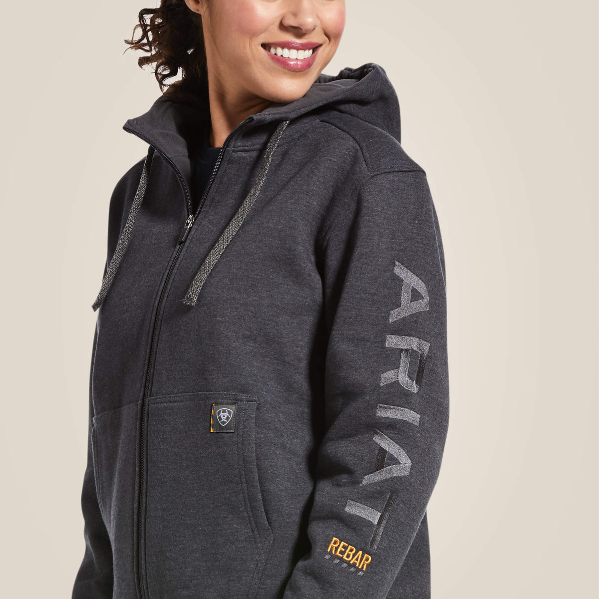 Rebar All-Weather Full Zip Hoodie Women | Ariat outlet