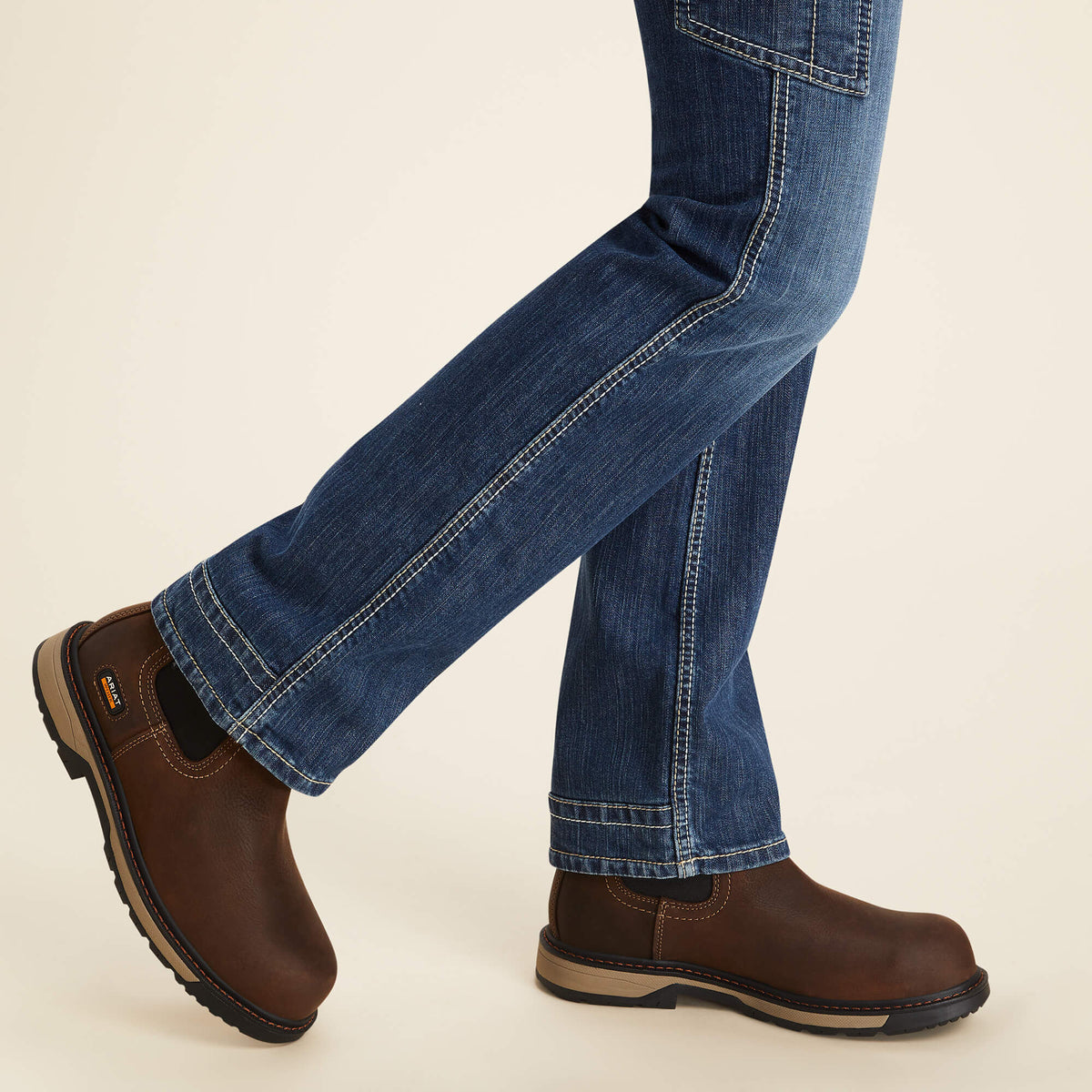 FR Perfect Rise DuraLight Stretch Cell Phone Pocket Straight Jean Women | Ariat for sale