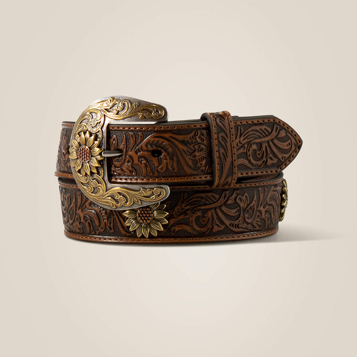 Sunflower Medallion Belt Women | Ariat for sale