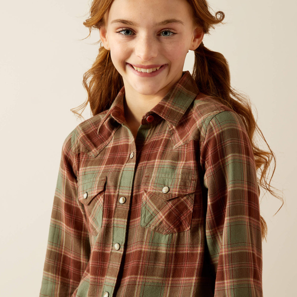 Ava Plaid Shirt Kids | Ariat online shop