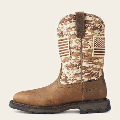 WorkHog Patriot Steel Toe Work Boot Men | Ariat on sale