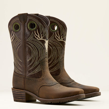 Hybrid Roughstock Antler Cowboy Boot Men | Ariat outlet