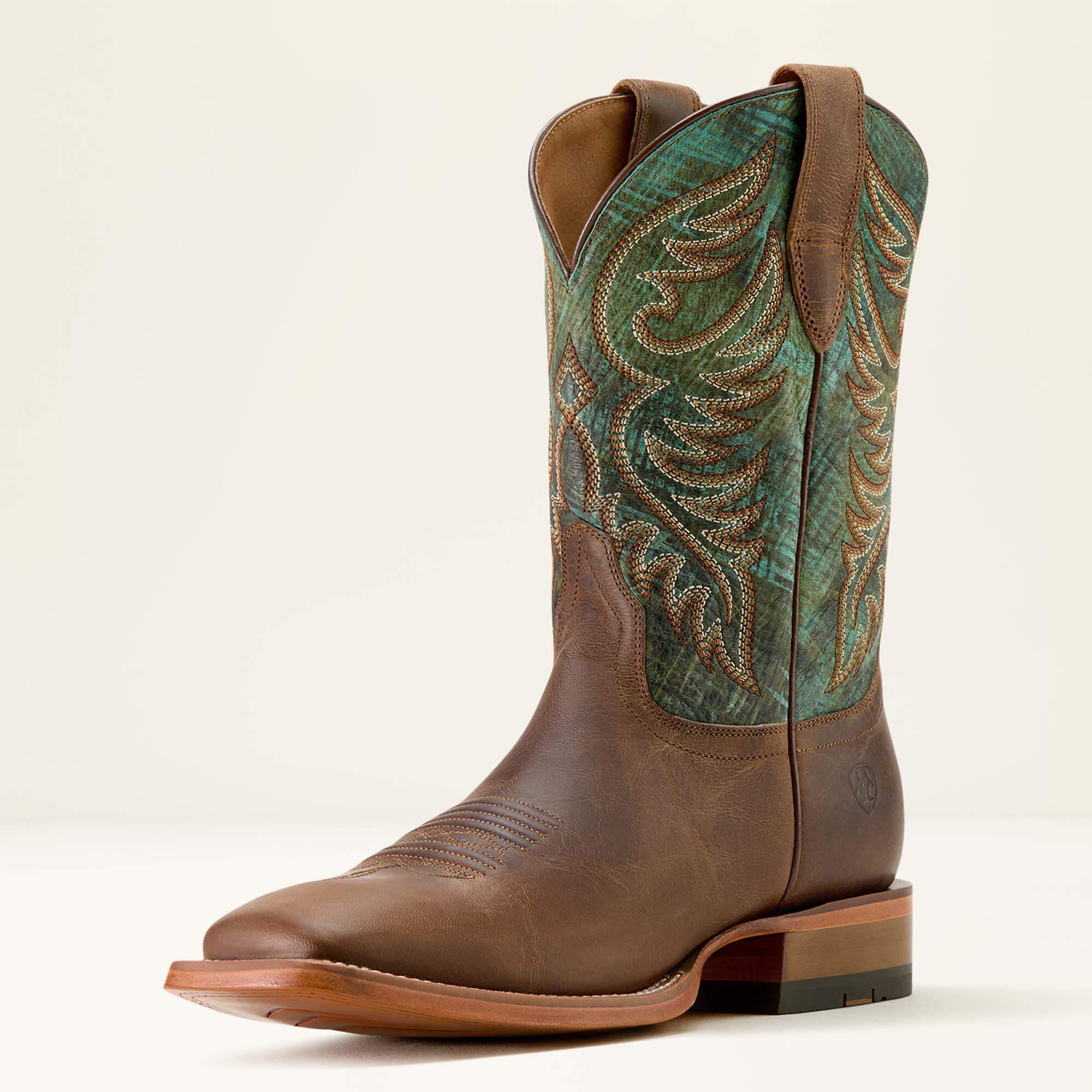 Wiley Wide Square Toe Cowboy Boot Men | Ariat discount