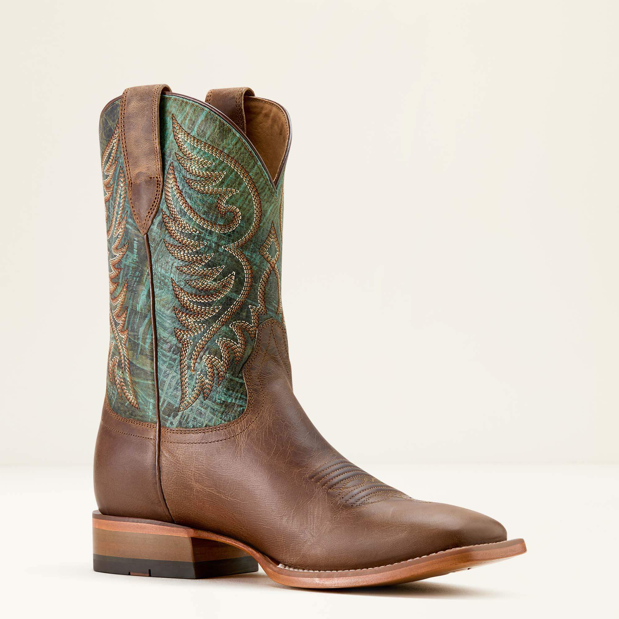 Wiley Wide Square Toe Cowboy Boot Men | Ariat discount