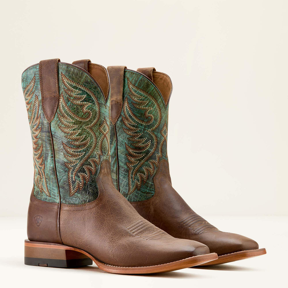 Wiley Wide Square Toe Cowboy Boot Men | Ariat discount