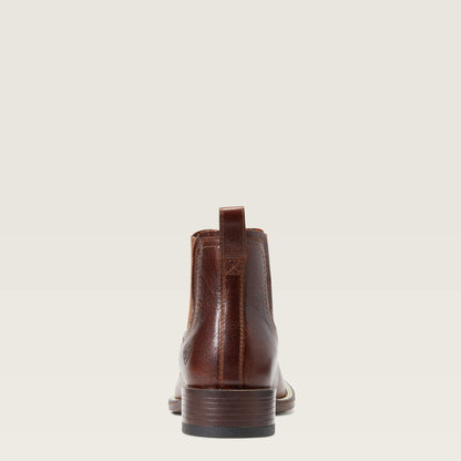Booker Chelsea Wide Square Toe Western Boot Men | Ariat outlet