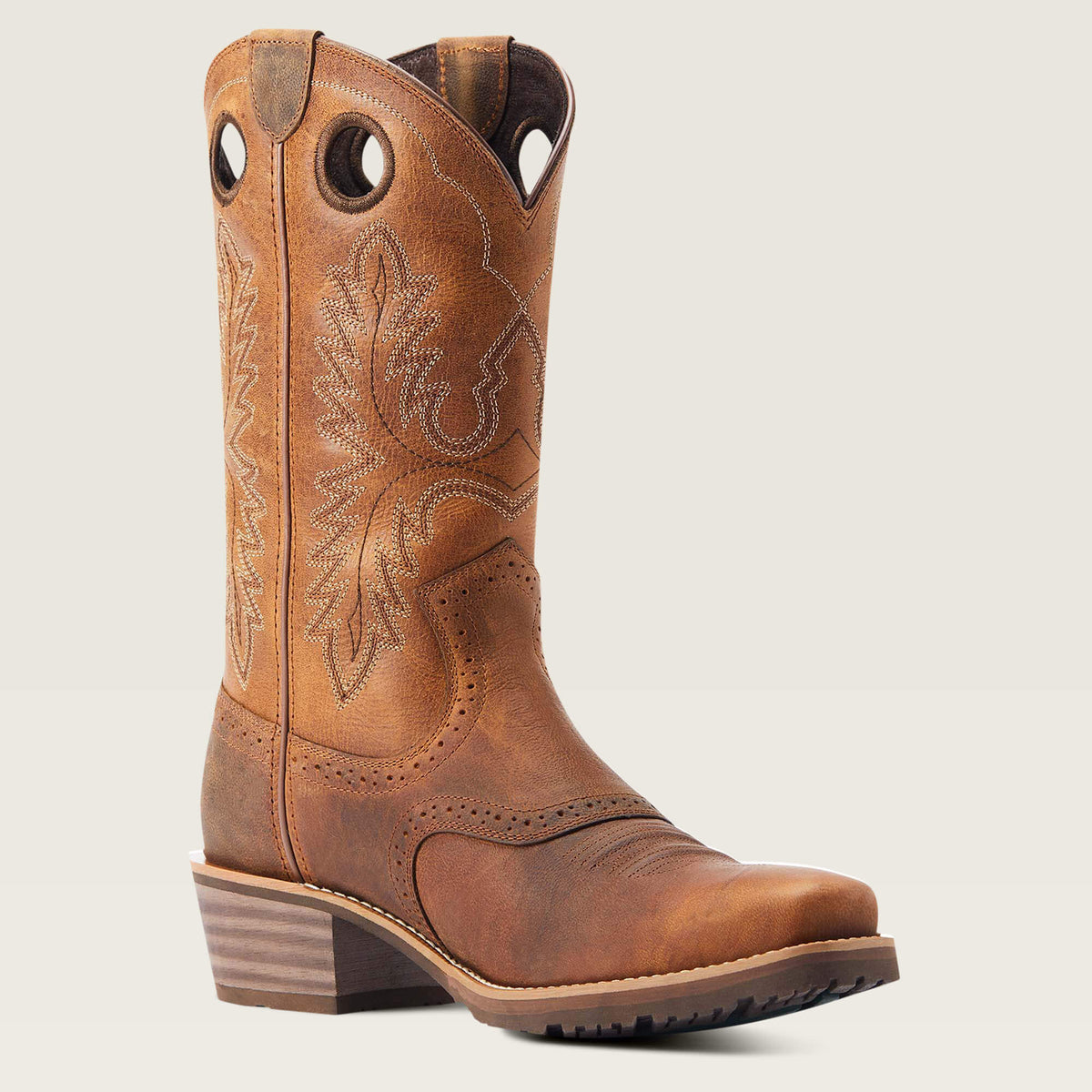 Hybrid Roughstock Square Toe Cowboy Boot Men | Ariat online shop