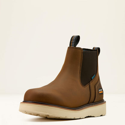 Rebar Wedge Chelsea Waterproof Work Boot Men | Ariat for sale