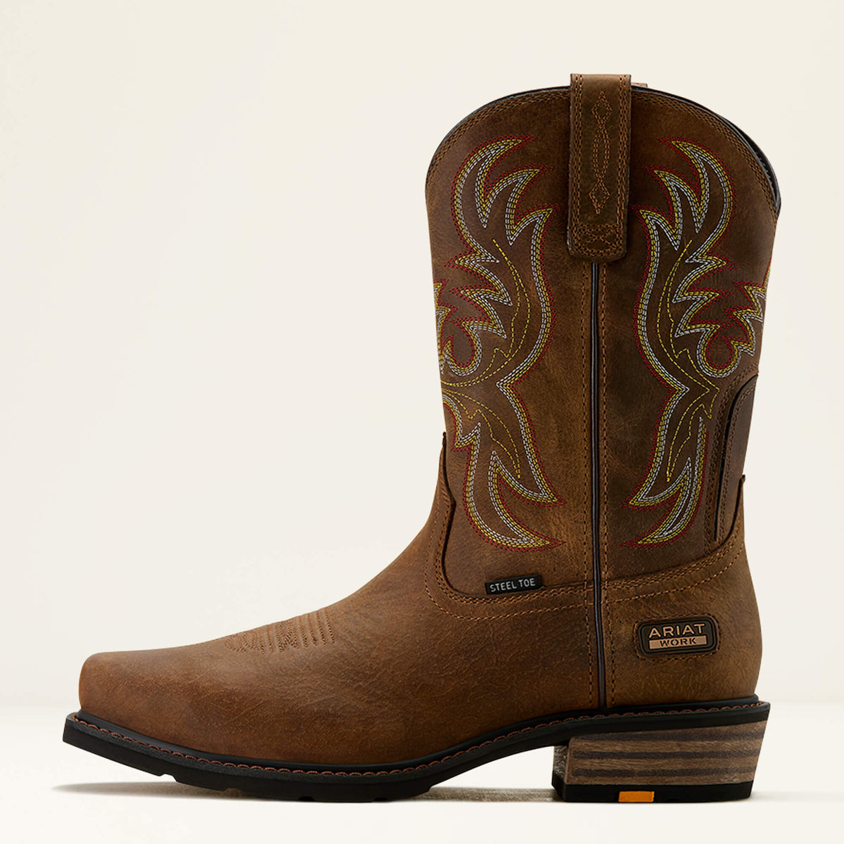 Ironside Square Toe Steel Toe Work Boot Men | Ariat discount