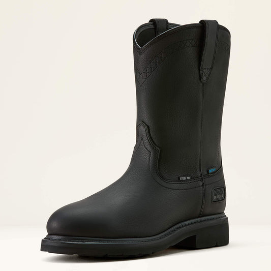 Sierra Waterproof Roper Toe Steel Toe Work Boot Men | Ariat for sale