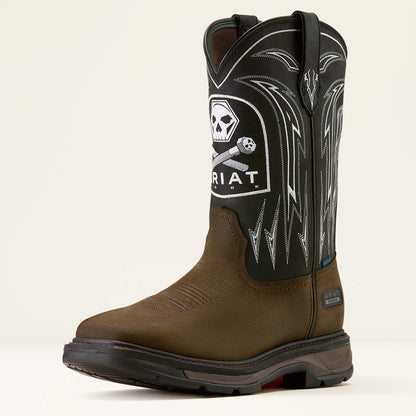WorkHog XT Bolt Skull Waterproof Wide Square Toe Work Boot Men | Ariat online