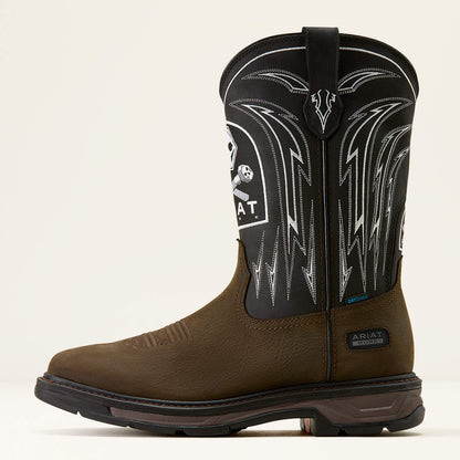 WorkHog XT Bolt Skull Waterproof Wide Square Toe Work Boot Men | Ariat online