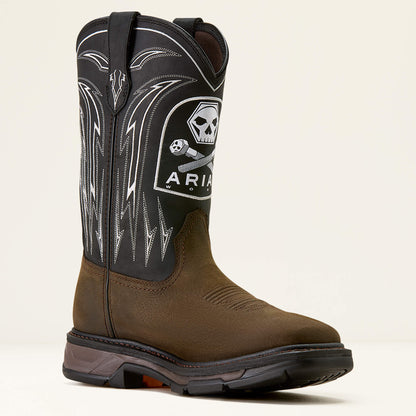 WorkHog XT Bolt Skull Waterproof Wide Square Toe Work Boot Men | Ariat online
