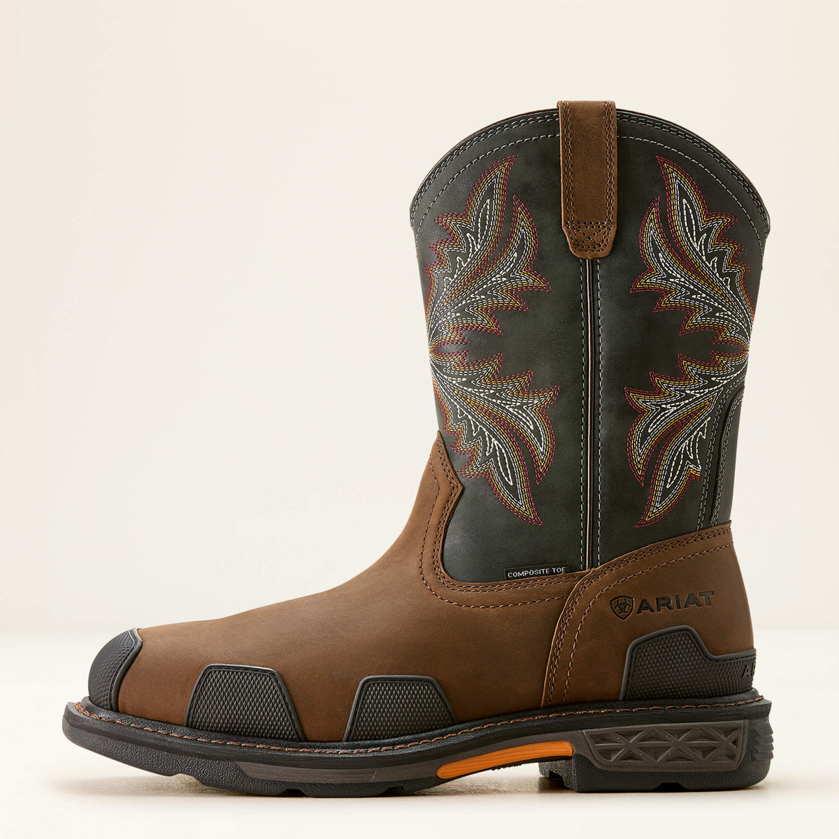 OverDrive Wide Square Toe Composite Toe Work Boot Men | Ariat outlet