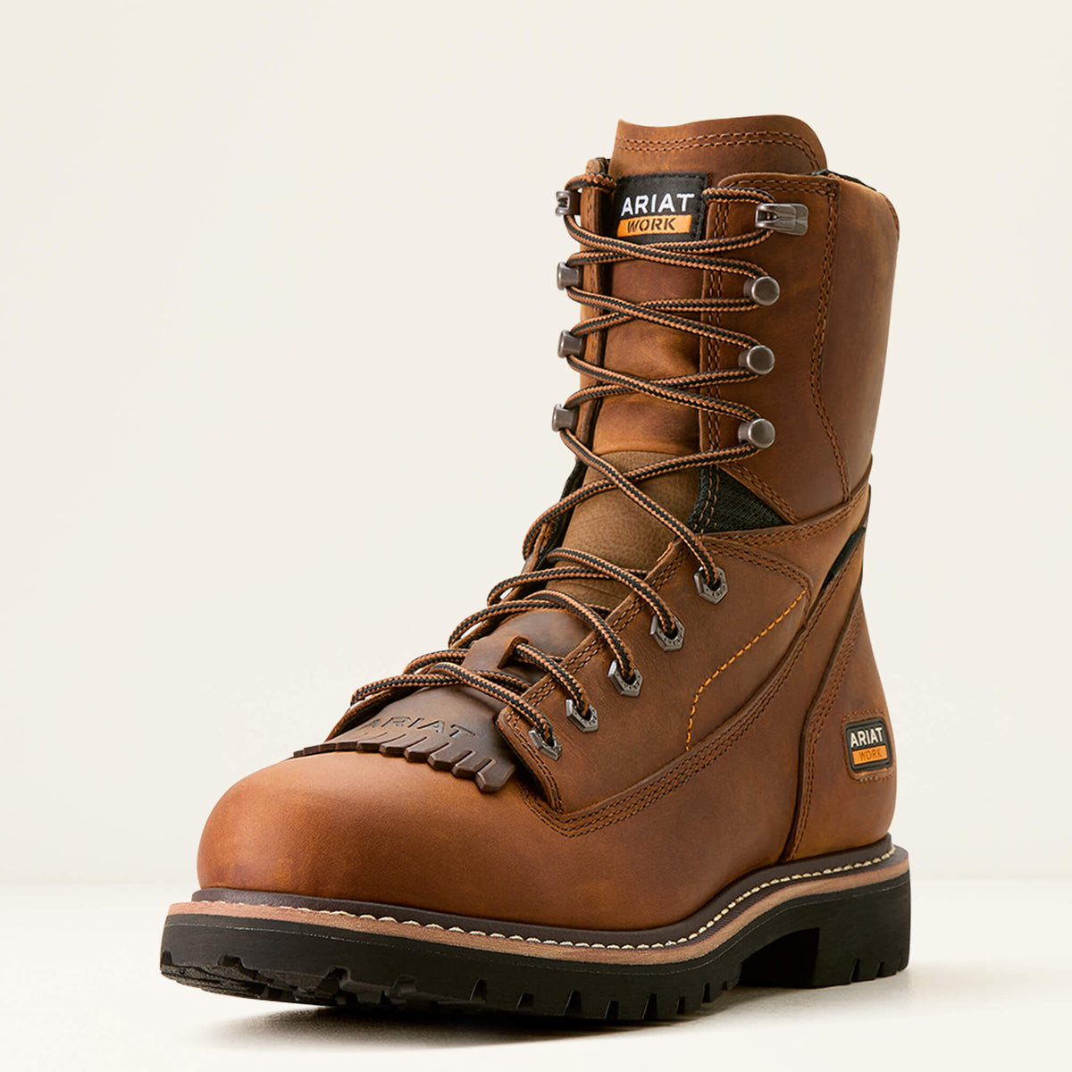 Longview Shock Shield 8" Waterproof Work Boot Men | Ariat discount