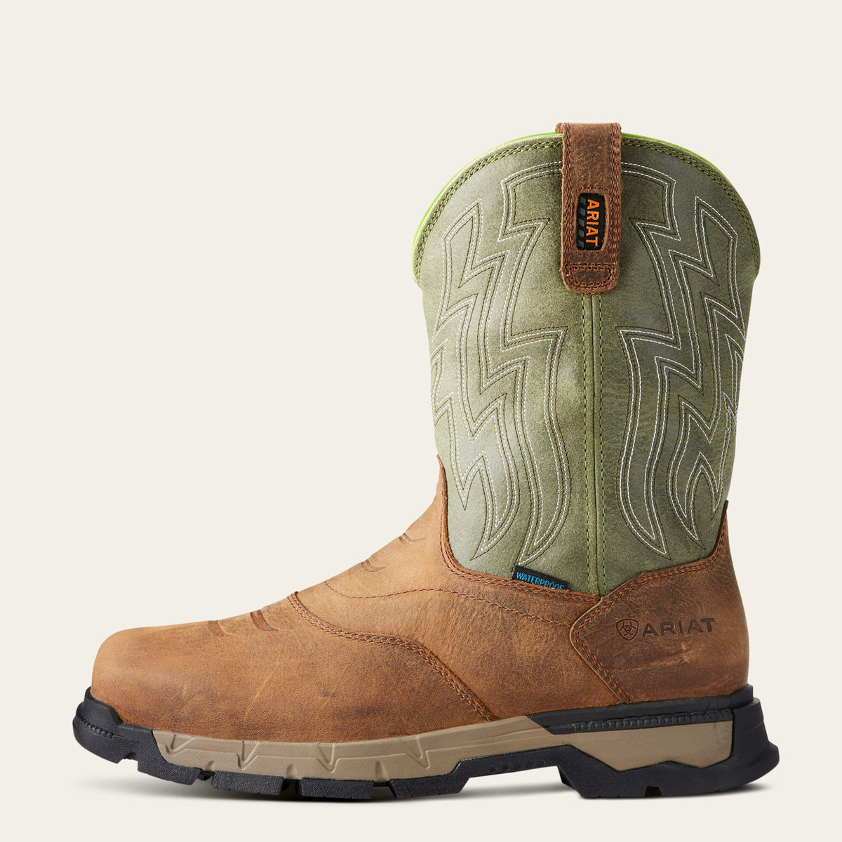 Rebar Flex Western Waterproof Composite Toe Work Boot Men | Ariat sale