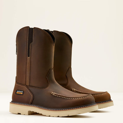 Rebar Lift Pull On Moc Toe Work Boot Men | Ariat outlet
