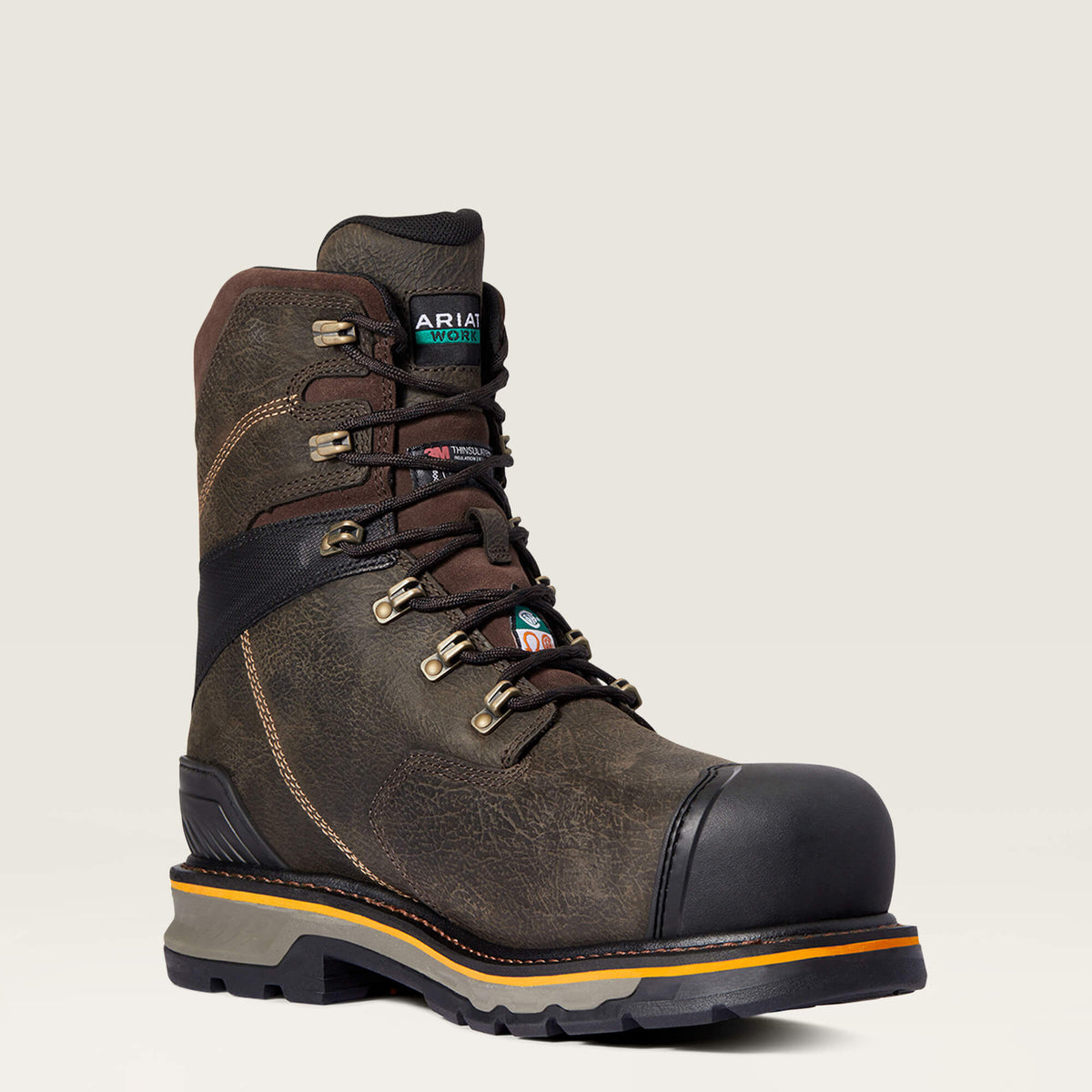 Stump Jumper 8" CSA Glacier Grip Waterproof 600g Composite Toe Work Boot Men | Ariat outlet