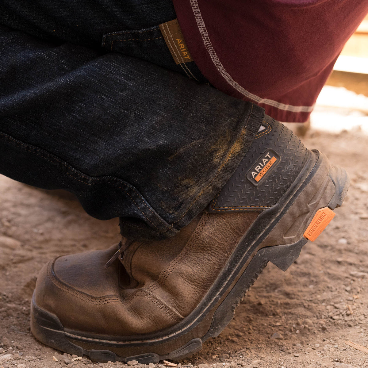 Intrepid 8" Waterproof Composite Toe Work Boot Men | Ariat outlet
