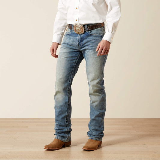 M2 Relaxed Stirling Stretch Boot Cut Jean Men | Ariat for sale