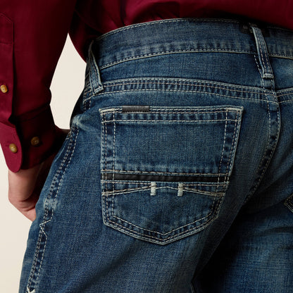 M7 Rocker Stretch Coltrane Stackable Straight Leg Jean Men | Ariat online shop