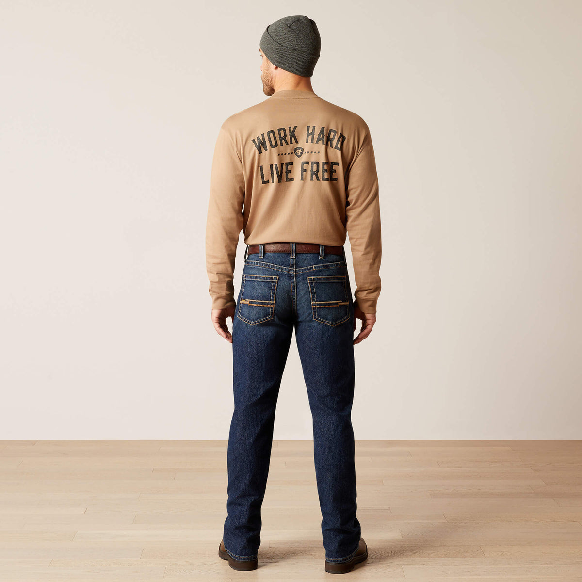 Rebar M4 Relaxed Rail Boot Cut Jean Men | Ariat online