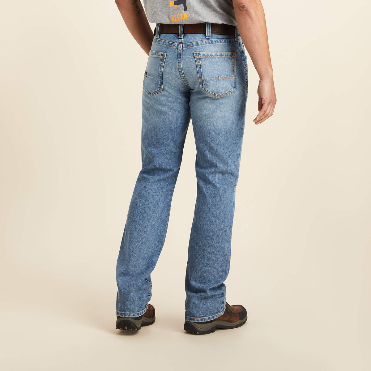 Rebar M5 Straight DuraStretch Edge Straight Leg Jean Men | Ariat on sale