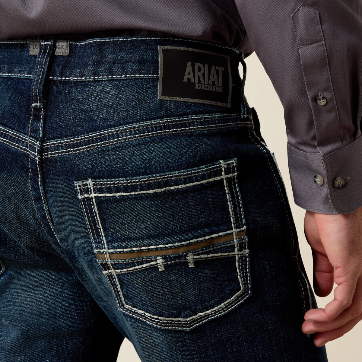 M5 Slim Stretch Coltrane Stackable Straight Leg Jean Men | Ariat online