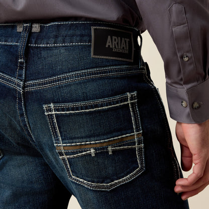 M5 Slim Stretch Coltrane Stackable Straight Leg Jean Men | Ariat online