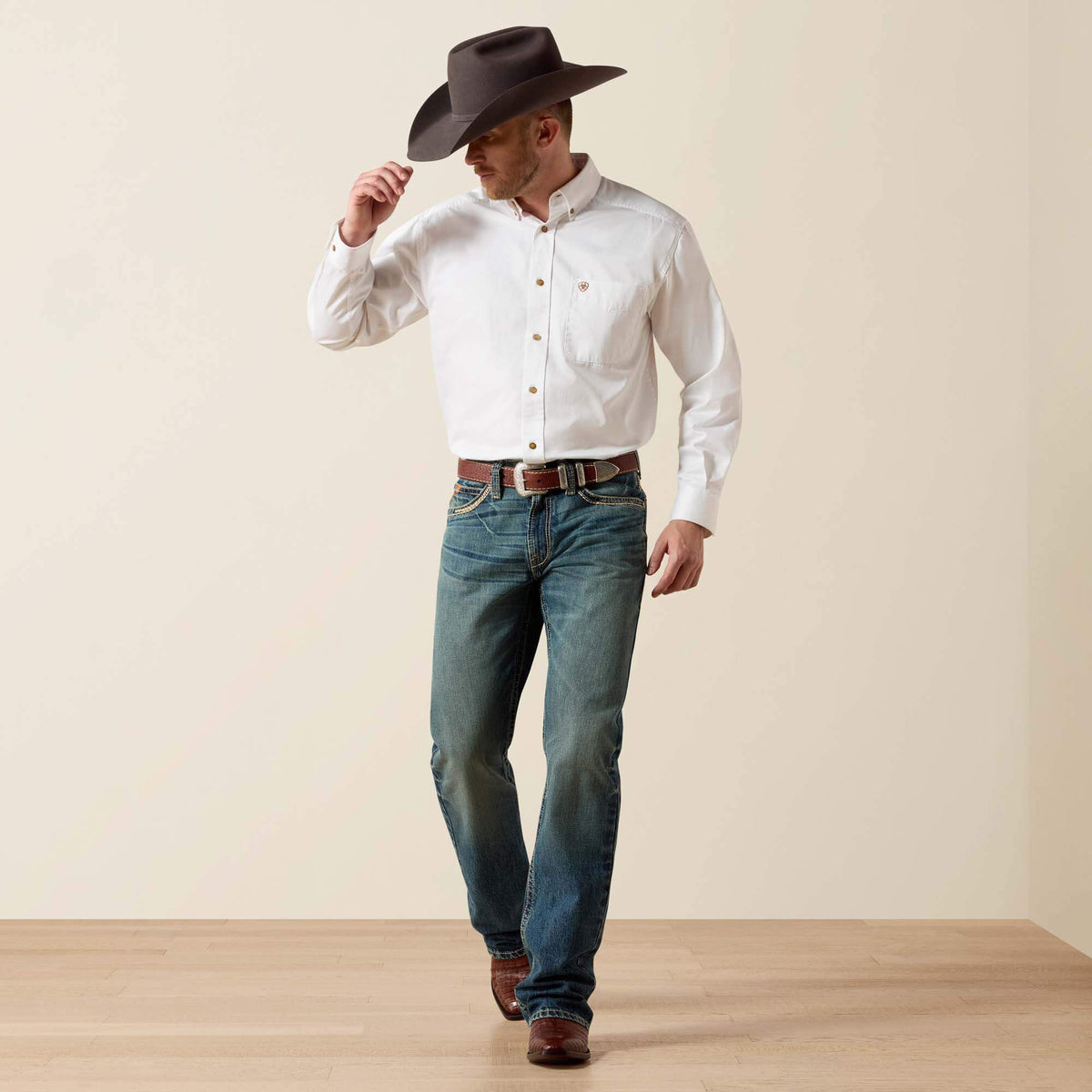 M5 Slim Gambler Stackable Straight Leg Jean Men | Ariat online