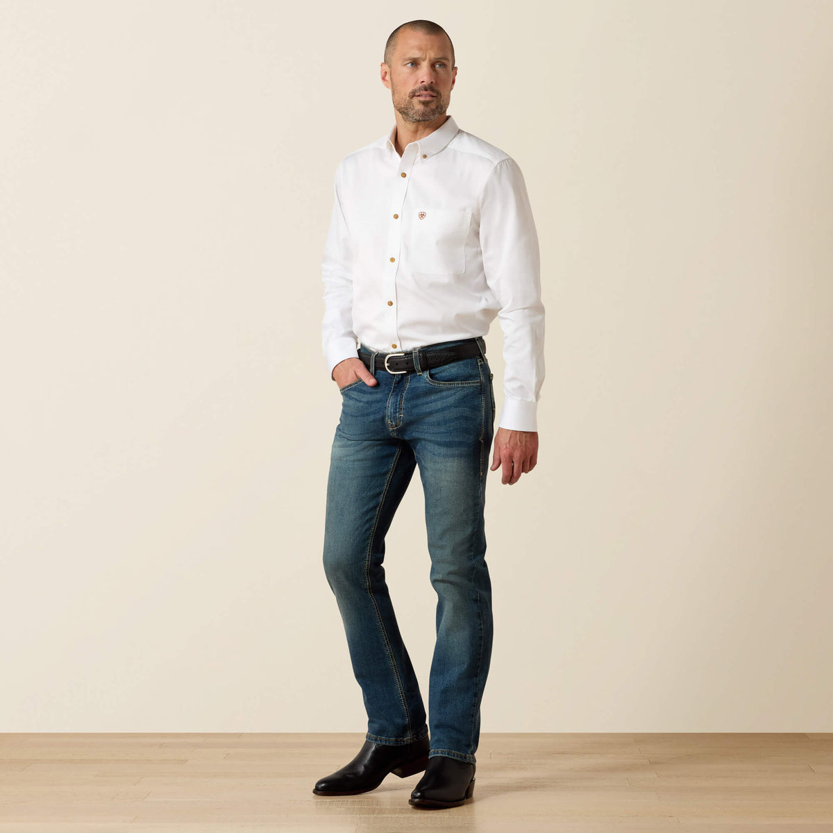 M8 Modern TekStretch Sebastian Slim Leg Jean Men | Ariat for sale