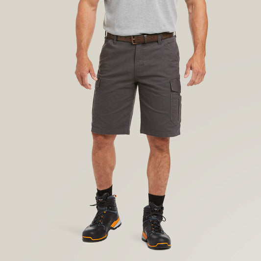Rebar DuraStretch Made Tough Cargo 11" Short Men | Ariat discount