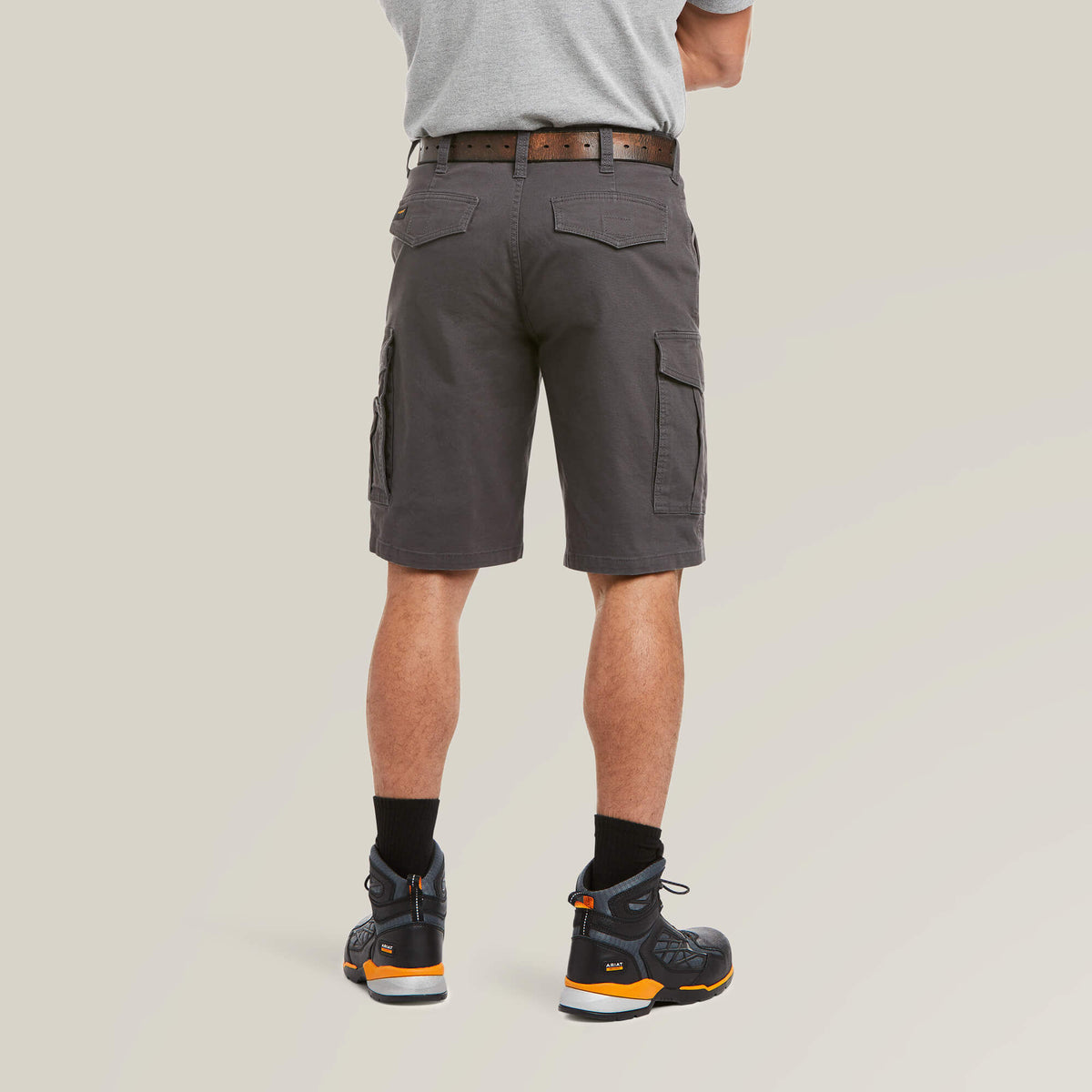 Rebar DuraStretch Made Tough Cargo 11" Short Men | Ariat discount