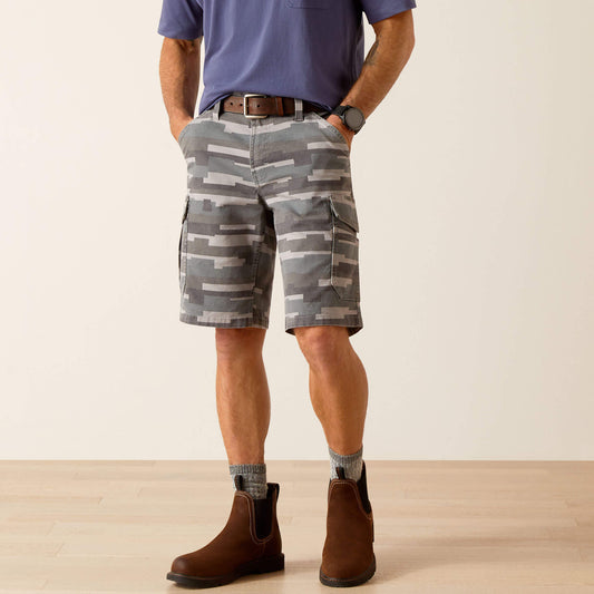 Rebar DuraStretch Made Tough Cargo 11" Short Men | Ariat outlet
