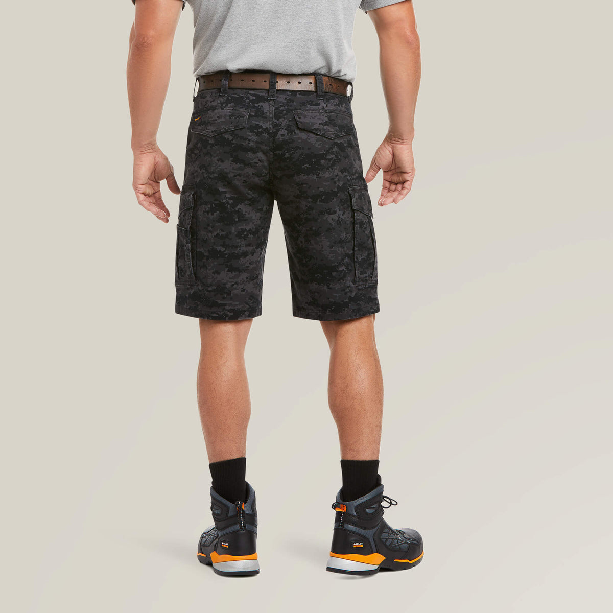 Rebar DuraStretch Made Tough Cargo 11" Short Men | Ariat sale