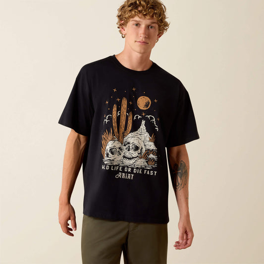 Wild Life Boxy T-Shirt Men | Ariat outlet