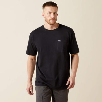 Rebar Cotton Strong Standard Pocket T-Shirt Men | Ariat outlet